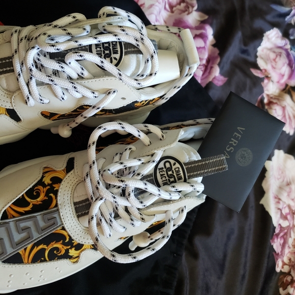 Versace Chain Reaction 2 Barocco Print Size 37 - Picture 7 of 7
